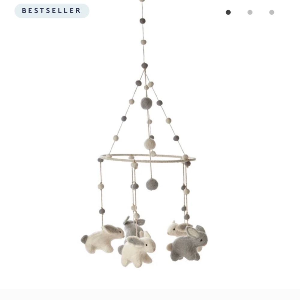 ❗️SOLD ❗️Pehr Crib Nursery Mobile